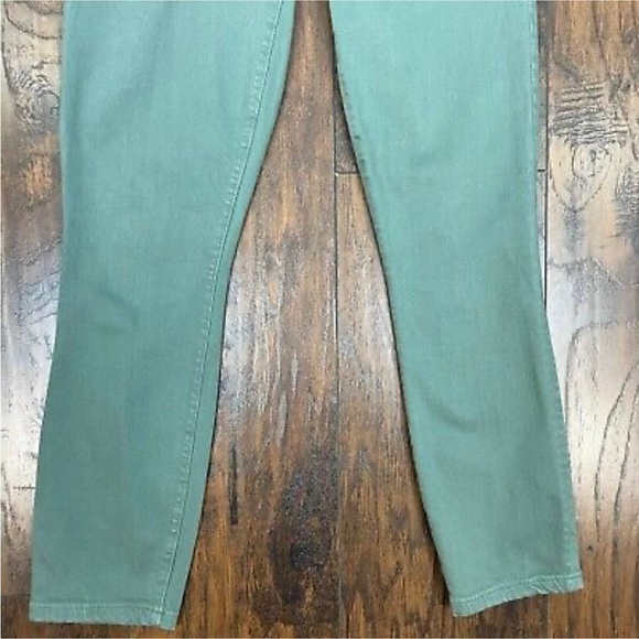 GAP Women's 16R Green Modern Stretch Skinny Crop Denim Jeans - Picture 6 of 9